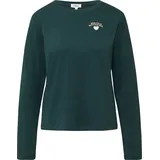 s.Oliver Verkürztes Longsleeve mit Stickerei-Detail - 38