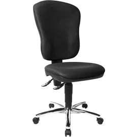 TOPSTAR Point 80 ohne Armlehnen schwarz / silber