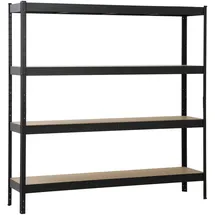 SCHULTE Regalwelt Schwerlastregal XXL 4 MDF-Böden 180x180x40 cm