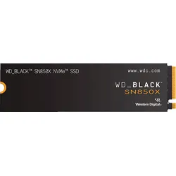 WD. _BLACKTM SN850X M.2 2280 NVMeTM SSD, PCIe® Gen4, 7.200 MB/s Lesen, 6.600 Schreiben 8 TB SSD M.2, intern