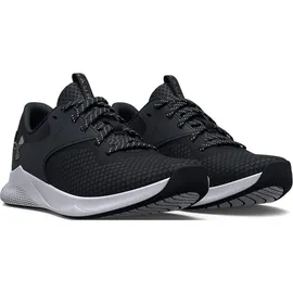 Under Armour Charged Aurora 2 Trainingsschuhe Damen 001 black/black/metallic warm silver 36.5
