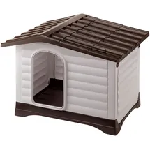 Ferplast Hundehütte Dogvilla 88 x 72 x 65 cm grau