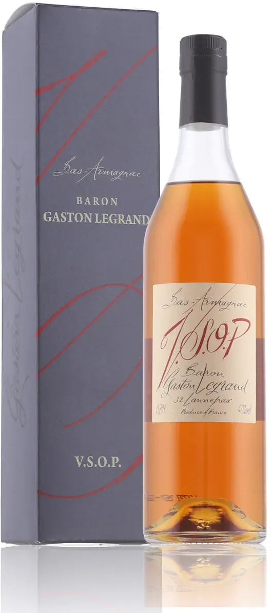 Baron Gaston Legrand VSOP Bas Armagnac 40% Vol. 0,7l in Geschenkbox