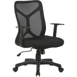 byLIVING Chefsessel Kunststoff Schwarz