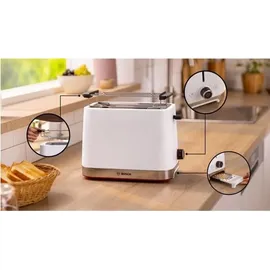 Bosch TAT4M221 Toaster MyMoment weiß/edelstahl