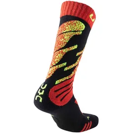 Uyn Skisocken Kinder black/red 27-30 Schwarz/Rot