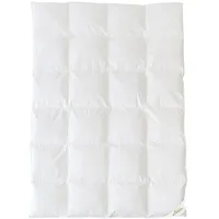 BettwarenShop Daunendecke Zirbe extra leicht, Füllung: 65% Daunen, 25% Zirbe, 10% Federn 155x220 cm