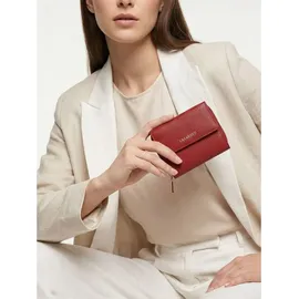 lazarotti Bologna Leather Geldbörse Damen Portemonnaie rot