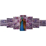 MCW Leinwandbild H375 XL, Pfau