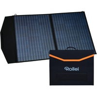 Rollei Solar Panel 100, faltbares Solarmodul für die Rollei Power Stations, Solarpanel, Photovoltaik Modul, ideal für Camping, Wohnmobile, Garten oder Balkon