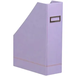 Rhodiarama Stehsammler aus Kunstleder, 10x25x31cm - Schwertlilie 318839C