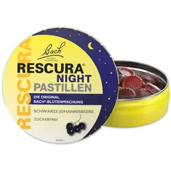 Bach RESCURA NIGHT PASTILLEN schwarze Johannisbeere 50 g Pastillen