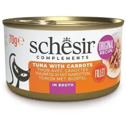 SCHESIR Thunfisch mit Karotten 70G