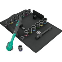 Wera 8100 SB 12 Zyklop Comfort Umschaltknarren-Set metrisch 16teilig