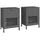 vidaXL Nachtschrank 40 x 30 x 54,5 cm Anthrazit
