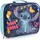 p:os Stitch Kühltasche Kinder - Mini Kühlbox, isolierte Lunchbag mit Tragegriff - Snacks und Getränke kalt - für unterwegs, Strand, Kindergarten, Schule, kompakt und leicht, Dunkelblau