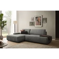 Home Affaire Eckcouch Cord 2-Sitzer Grau