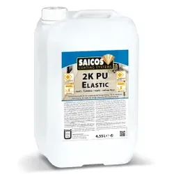 SAICOS 2K PU Elastic Oberflächen Versiegelung, Zur Sanierung und Neubeschichtung von Design-Belag, PVC und Linoleum, 4,55 Liter - Kanister