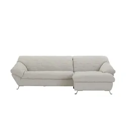 Ecksofa  Cher , creme , Maße (cm): B: 280 H: 84 T: 173