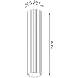 Sollux Karbon 1x10 W schwarz