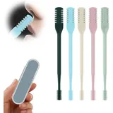 KBRPEY Manuelles Nasenhaarschneider Upgraded Nostril Hair Remover Tooldoppelseitiges Nasenloch-Haarentferner-Werkzeug 360°Drehbarer Nasenhaarschneider für Männer und Frauen