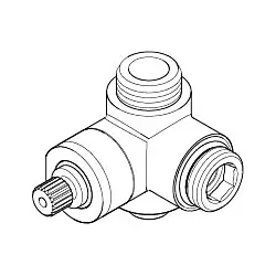 Dornbracht Umstellung, Umstellungen, 90170904501-08 platin