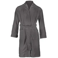 Rivièra Maison Bademantel Beyond Grey S Grau 100% Cotton, terry, 450 GSM S 1 Bademantel, Bademantel Damen und Herren Morgenmantel Frottee