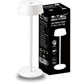 V-Tac LED Tischlampe Weiß 3 St.