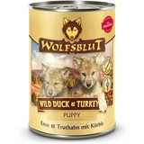 WOLFSBLUT Wild Duck & Turkey Puppy Nassfutter	