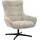 SalesFever Drehsessel Komfortabler Chenillestoff 81 x 103 x 85 cm Grau/Schwarz drehbar