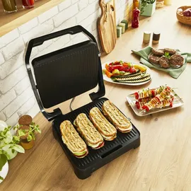 Tefal Gc272d10 Tischgrill, Silber, Schwarz
