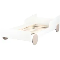 Autobett Arthur 90 x 200 cm Lack Weiß