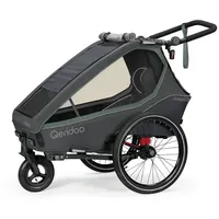 Qeridoo Kinderanhänger Kidgoo 2 ivy green