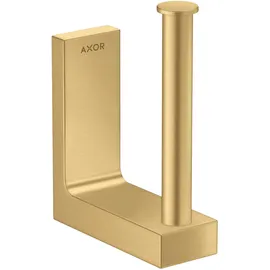 Axor hansgrohe Reservepapierhalter Axor Uni Rectangular Wandmontage, brushed gold optic