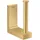 Axor hansgrohe Reservepapierhalter Axor Uni Rectangular Wandmontage, brushed gold optic