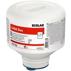 ECOLAB Solid DES Maschinenspülmittel SMD18 , 4,5 kg - PE-Foldaway (1 Karton = 4 Stück)
