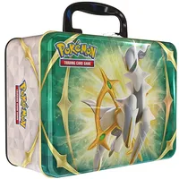 Pokémon TCG: Sammlertruhe – Frühling 2022: Rowlet/Cyndaquil/Oshawott (3 Folien-Promokarten & 5 Booster-Packungen)