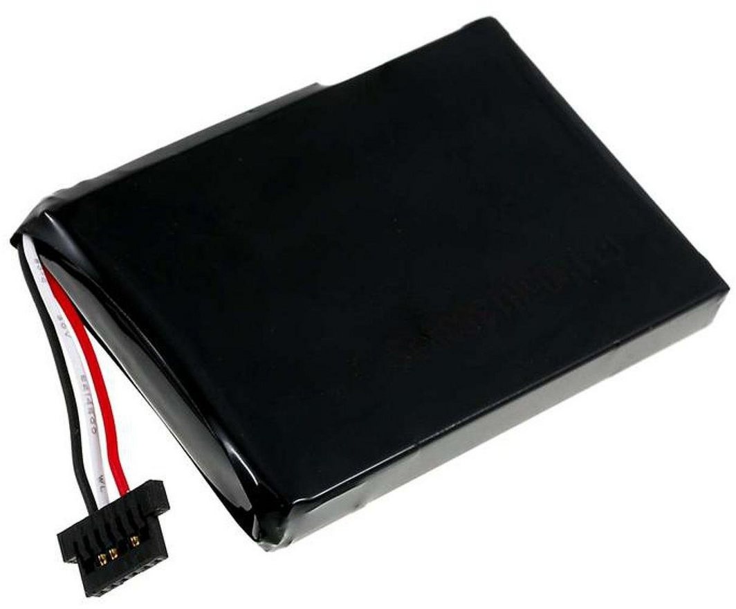 Powery Akku für Mitac Typ BP-LP1200/11-B0001 MX Smartphone-Akku 1250 mAh (3.7 V) schwarz