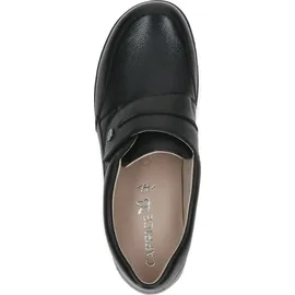 CAPRICE Slipper aus Leder Mehrweite H, Schwarz 40 EU