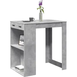 vidaXL Bartisch 102 x 70 x 103,5 cm Grau