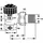 imi_hydronic Thermostat-Ventilunterteil Standard Eckform DN 32 vernickelt