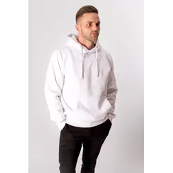 Oversized Hoodie - Weiß - TeeShoppen
