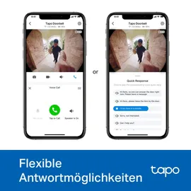 TP-Link Tapo D235 Video-Türklingelkamera Schwarz