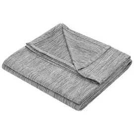 Woltu Sommerdecke Selbstkühlende Decke Mikrofaser Arc-Chill, Kühldecke mit Q-max0.45, kühl und hautfreundlich, weiche Sofadecke Reisedecke 200 x 220cm Grau