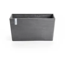 Ecopots Paris 60 x 26 x 40 cm Grau