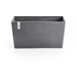 Ecopots Paris 60 x 26 x 40 cm Grau