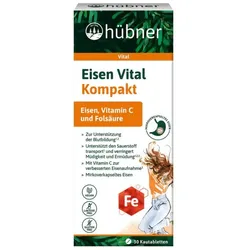 Hübner Eisen Vital Kompakt Tabletten (30St)