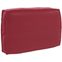 VidaXL Palettenkissen für Rückenlehne Weinrot 60 x 40 x