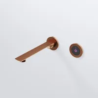 Steinberg Serie 290 Vollelektronische Wand-Waschtisch-Armatur Brushed Copper