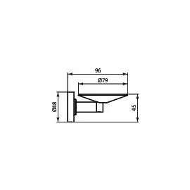 Ideal Standard IOM Seifenschale, A9129AA
